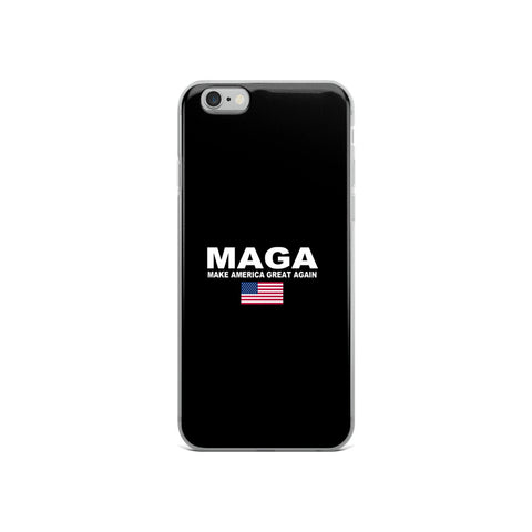 Donald Trump Make America Great Again iPhone Case Black - Miss Deplorable