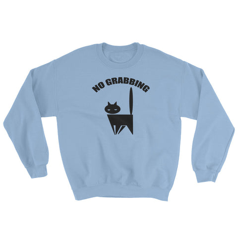 No Grabbing Pussy Cat Unisex Donald Trump Sweatshirt - Miss Deplorable