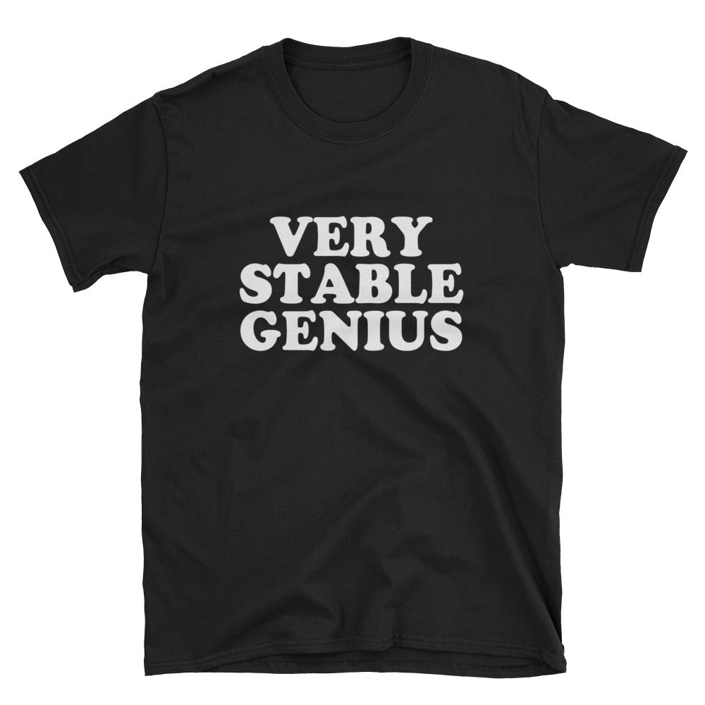 Donald Trump Very Stable Genius Mens T Shirt - Miss Deplorable