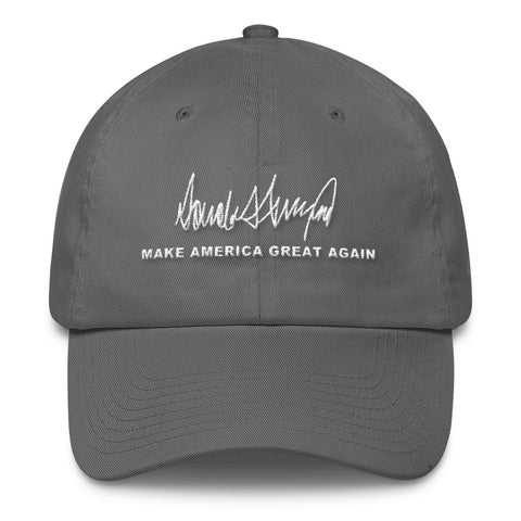 Make America Great Again Trump Signature Cotton Cap - Miss Deplorable