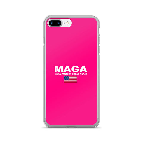 Pink Make America Great Again Donald Trump iPhone 7 / 7 Plus Case - Miss Deplorable