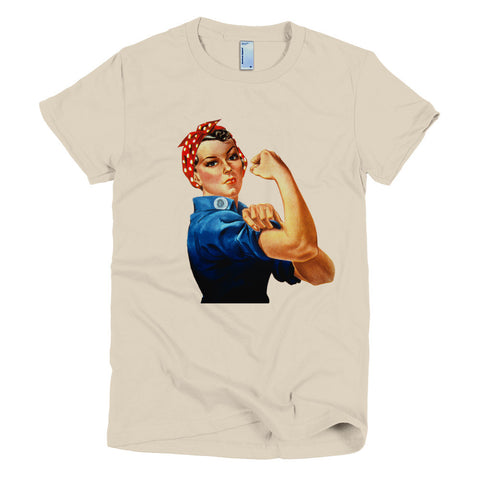Rosie The Riveter Short sleeve women's t-shirt - Miss Deplorable