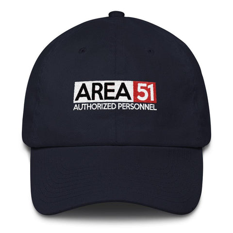 Area 51 Baseball Hat - Storm Area 51 Cap- Authorized Personnel Cotton Hat - Trump Save America Store 2024