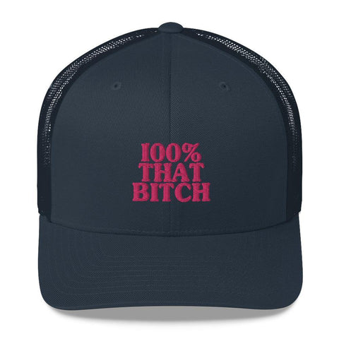 100% That Bitch Trucker Hat - That Bitch Baseball Cap - Trump Save America Store 2024