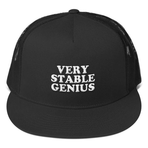 Donald Trump Very Stable Genius Trucker Cap - Trump Save America Store 2024