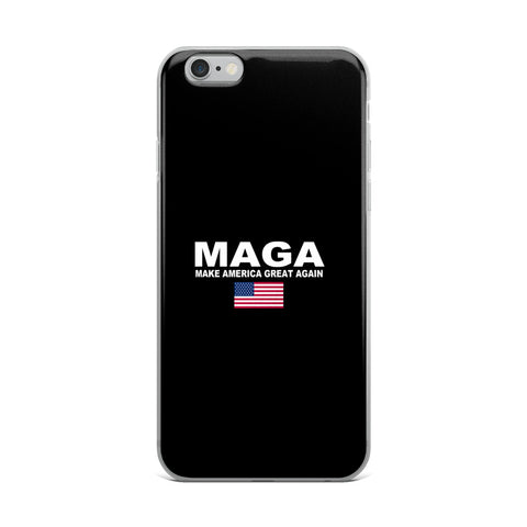 Donald Trump Make America Great Again iPhone Case Black - Miss Deplorable
