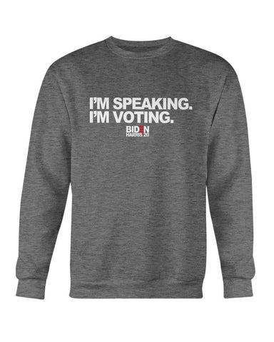 Im Speaking Im Voting Sweatshirt (MD FL) - Trump Save America Store 2024