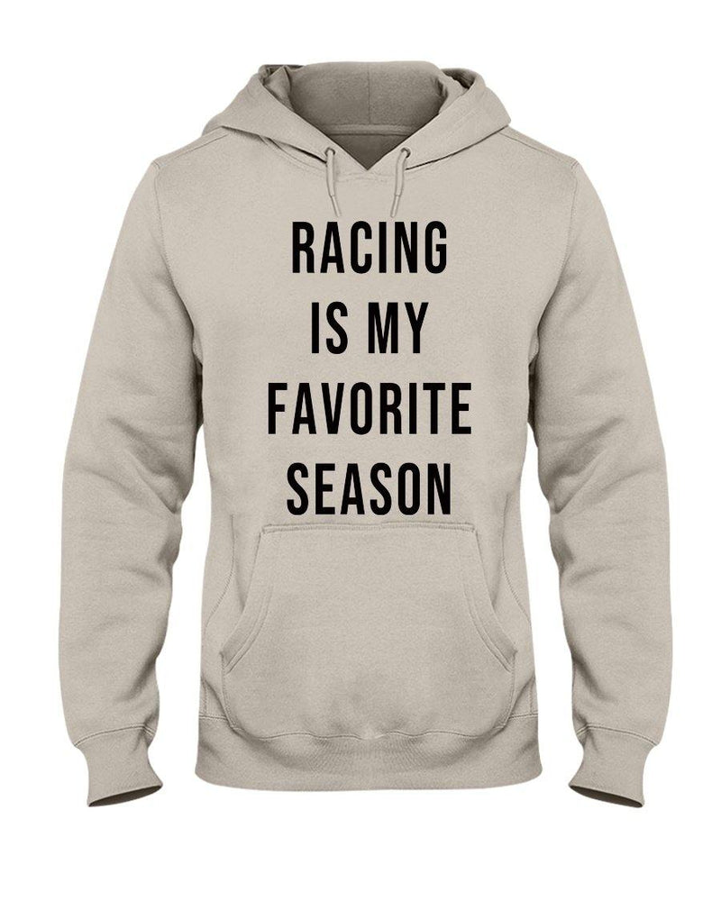 Racing Is My Favorite Season Sand Hoodie (AM FL) - Trump Save America Store 2024
