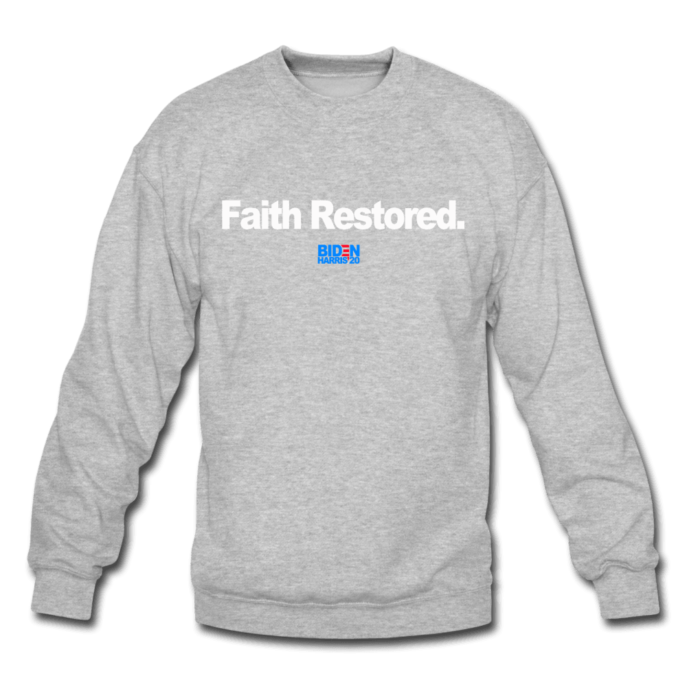 Faith Restored Sweatshirt (MD SPD) - Trump Save America Store 2024