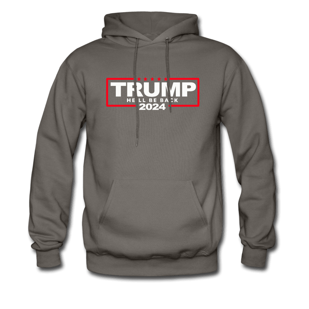 He'll Be Back Hoodie (EB SPD) - Trump Save America Store 2024