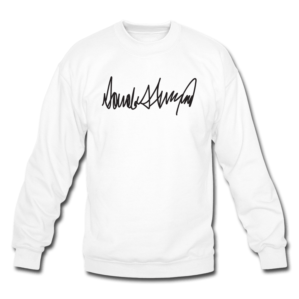Trump Autograph Sweatshirt (SPD) - Trump Save America Store 2024