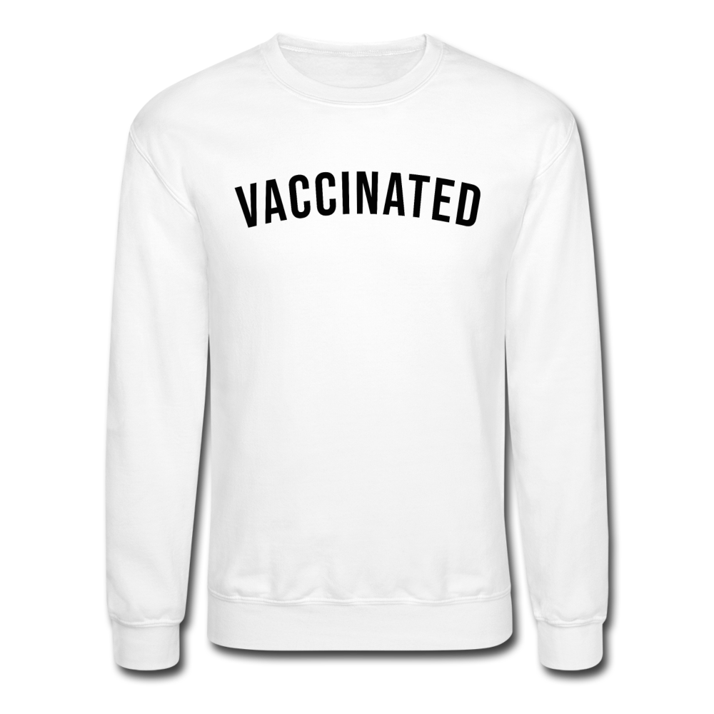 Vaccinated Sweater (SPD) - white