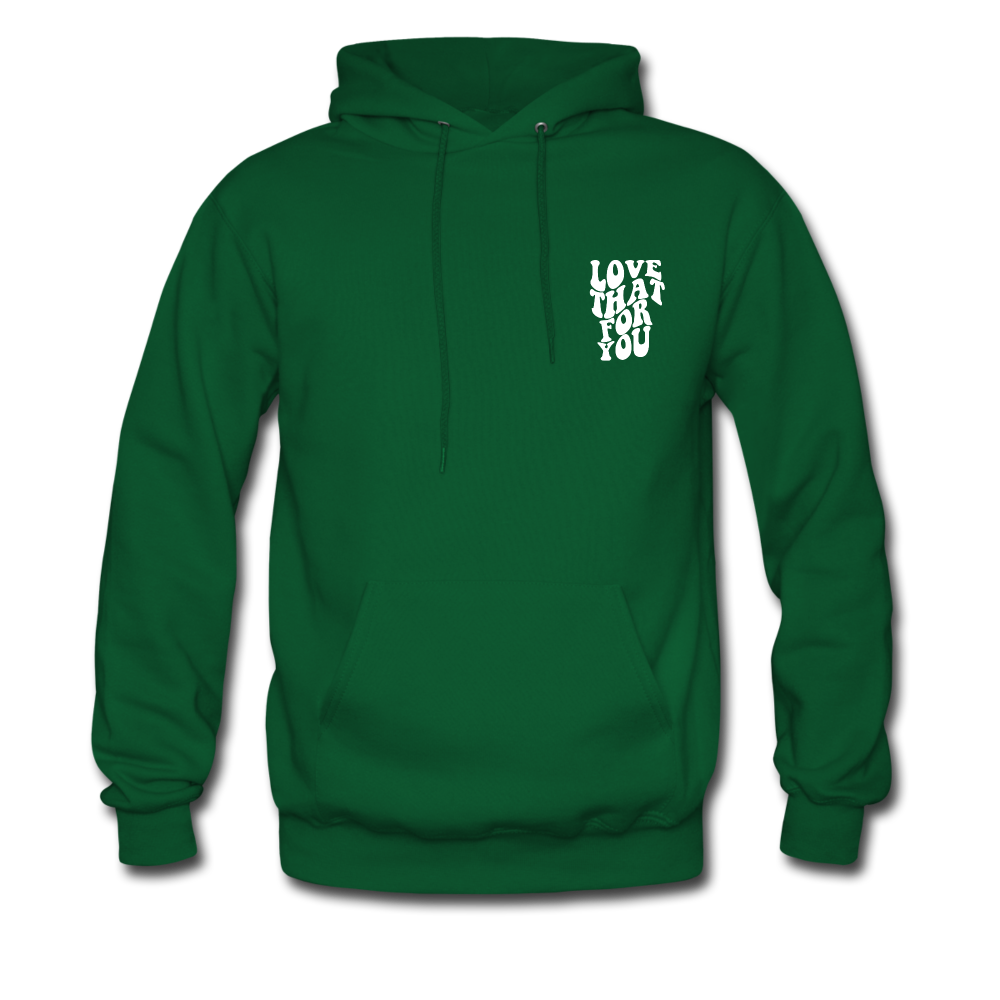 Love That Green Hoodie (SPD) - forest green