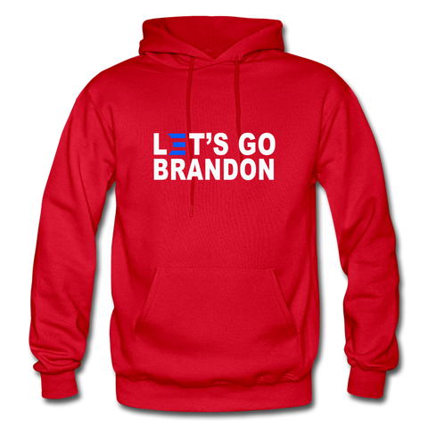 Lets Go Brandon Hoodie (SPD) - red