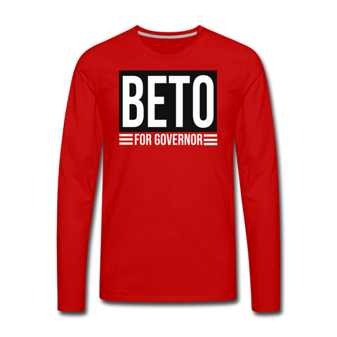 Beto Long Sleeve Shirt (SPD) - red