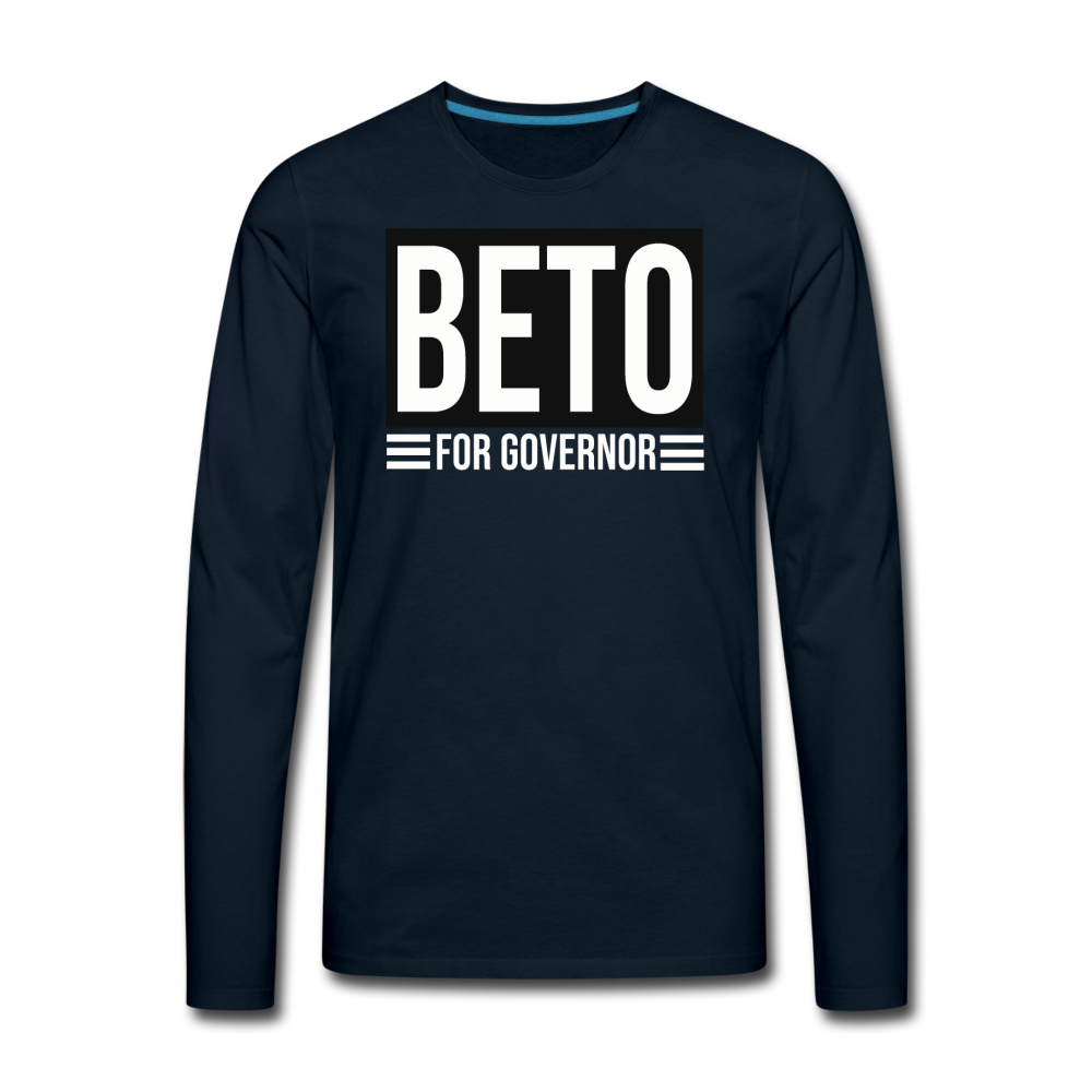 Beto Long Sleeve Shirt (SPD) - deep navy