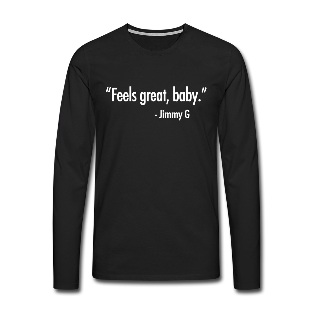 Feels Great Long Sleeve Shirt (SPD) - black