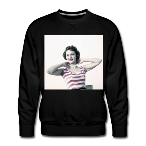 Young Betty White Shirt - Classic Sweatshirt - black