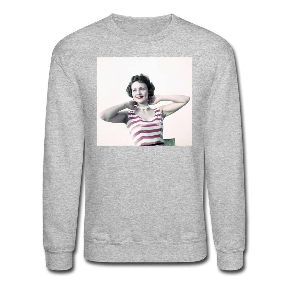 Betty White Sweatshirt (SPD) - heather gray