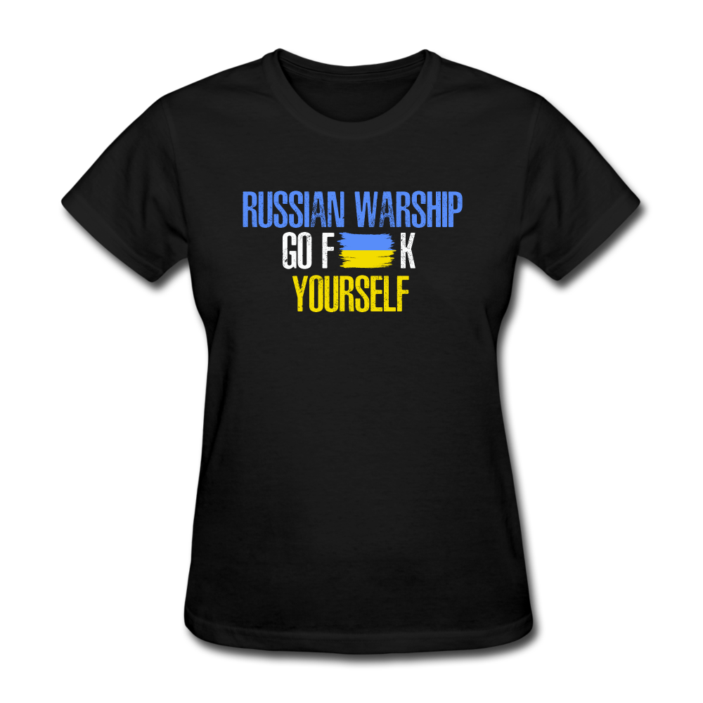 Go F Your Self Women's T-Shirt - black
