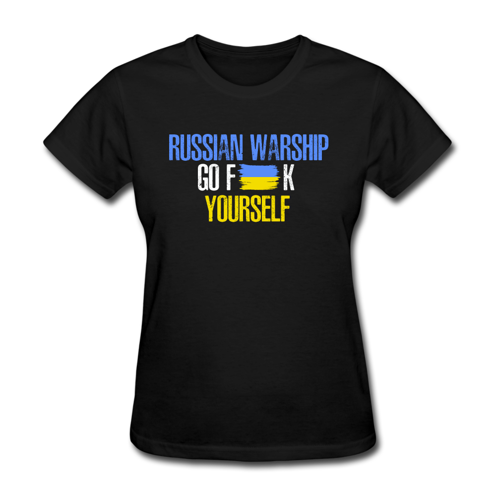 Go F Yourself Women's Shirt (SPD) - black