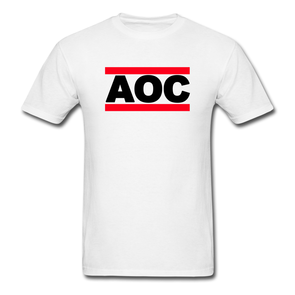 AOC Black Text Shirt (SPD) - white