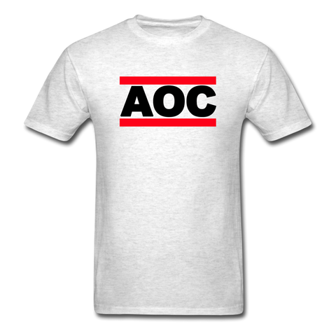 AOC Black Text Shirt (SPD) - light heather gray