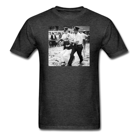 Bernie Arrest Shirt (HD) - heather black