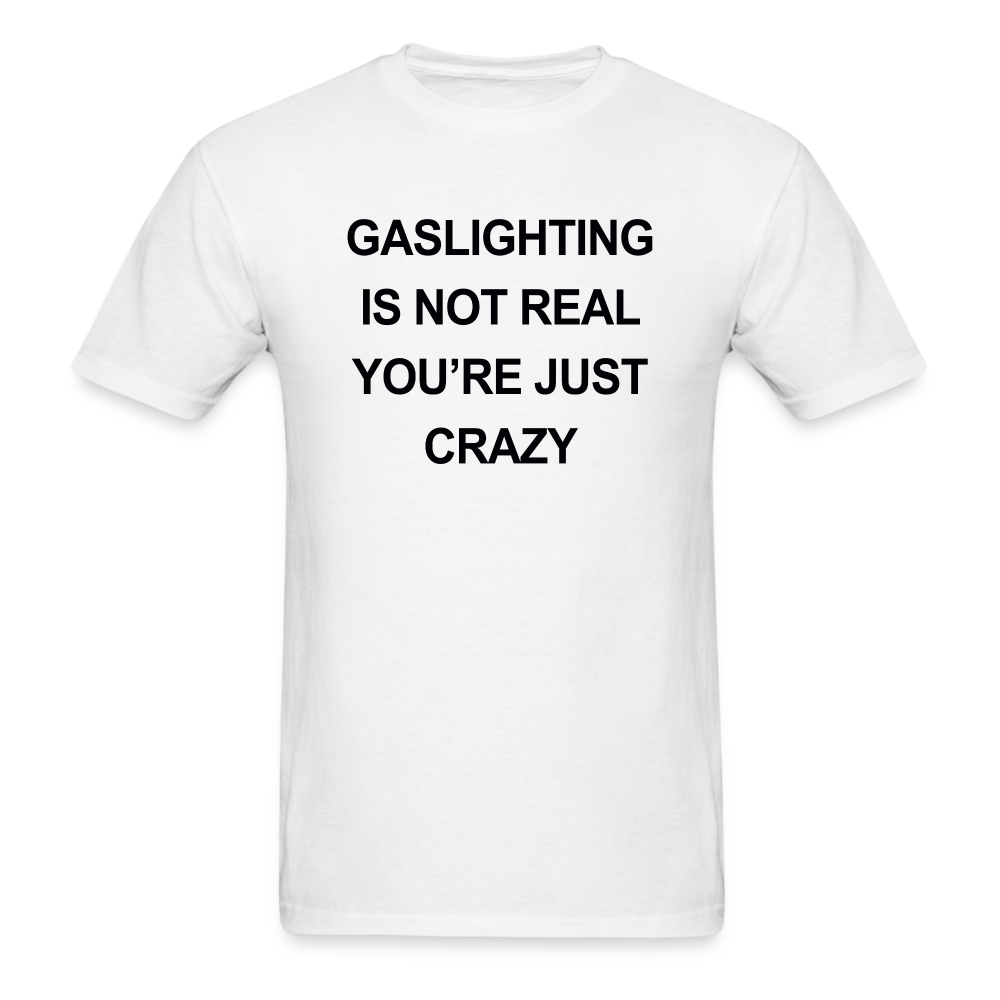 Gaslighting Shirt (SPD) - white