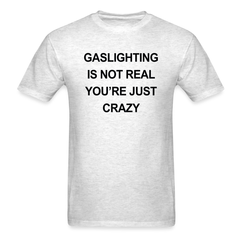 Gaslighting Shirt (SPD) - light heather gray