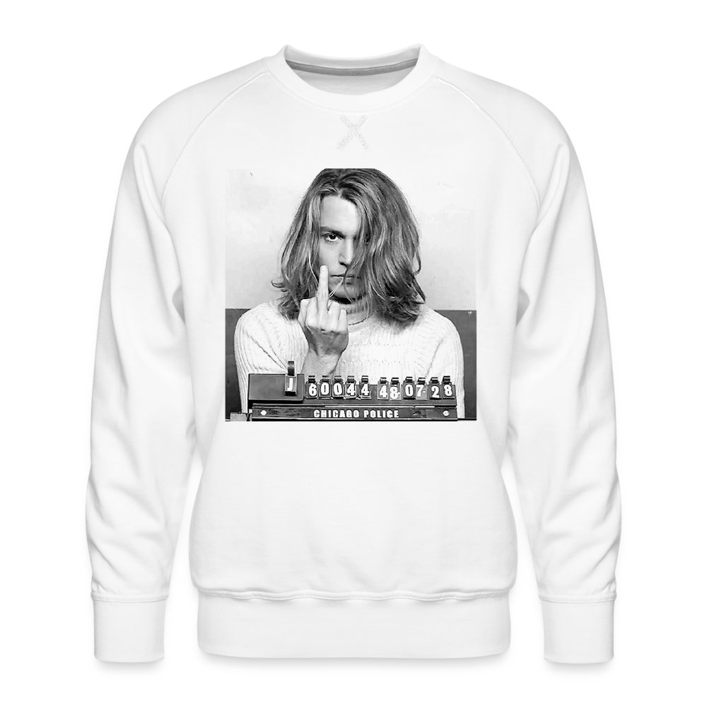 Mugshot Sweatshirt (SPD) - white