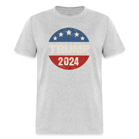 Trump 2024 Vintage Shirt (SPD) - heather gray