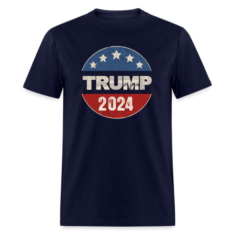 Trump 2024 Vintage Shirt (SPD) - navy